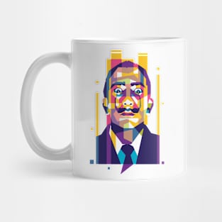 Salvador Dali Pop Art Mug